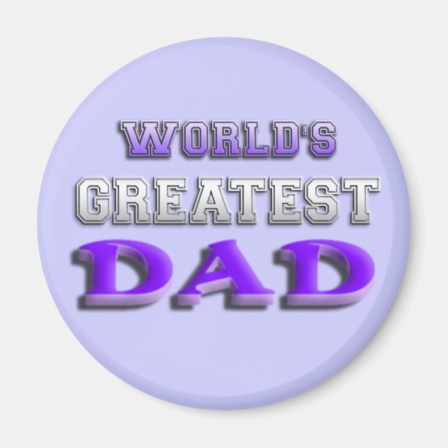 World's Greatest Dad Magnet (Front)