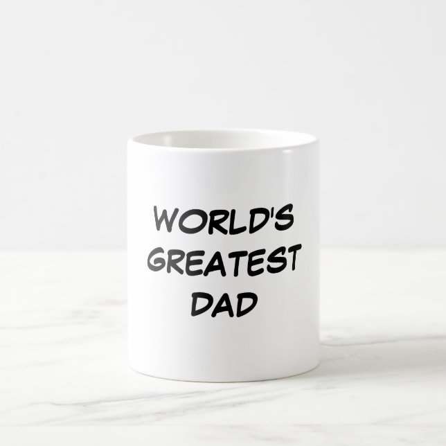 "World's Greatest Dad" Mug (Center)