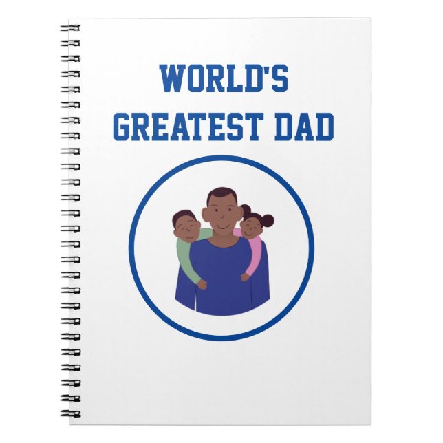 World's Greatest Dad Notebook (Front)