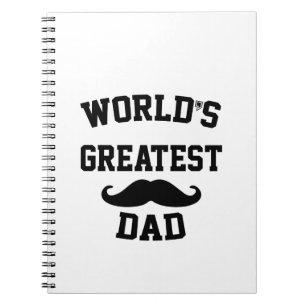 Worlds greatest dad notebook