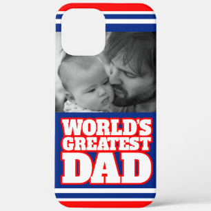 World's greatest Dad personalise photo iphone case