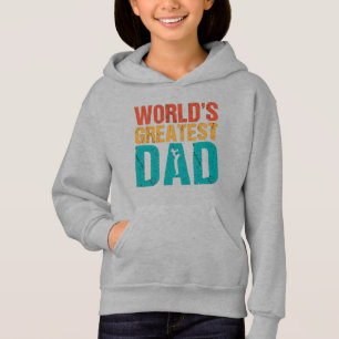 World's Greatest Dad Retro Grunge Design