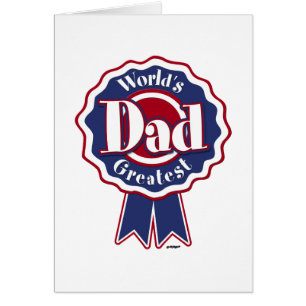 World's Greatest Dad - ribbon