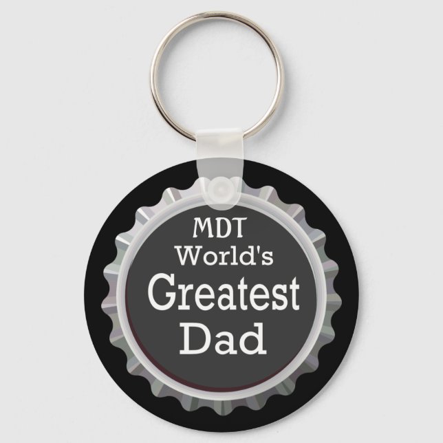 World's Greatest Dad - SRF Key Ring (Front)