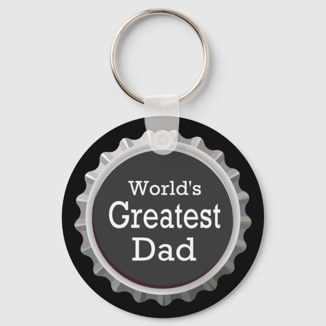 World's Greatest Dad - SRF Key Ring (Front)