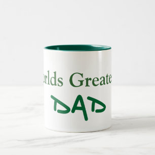 Worlds Greatest, DAD Two-Tone Coffee Mug