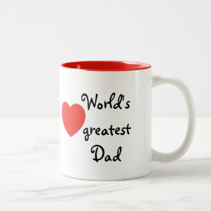 World's greatest Dad Two-Tone Coffee Mug