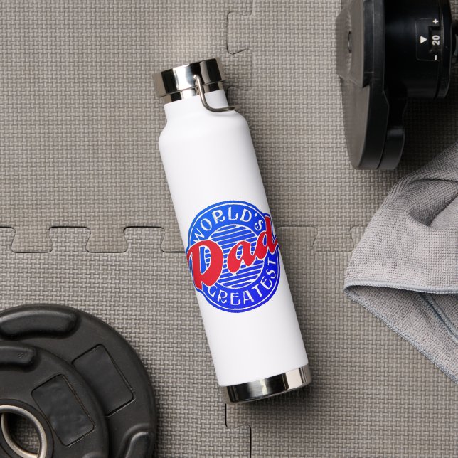 World's greatest Dad Water Bottle (Gym)