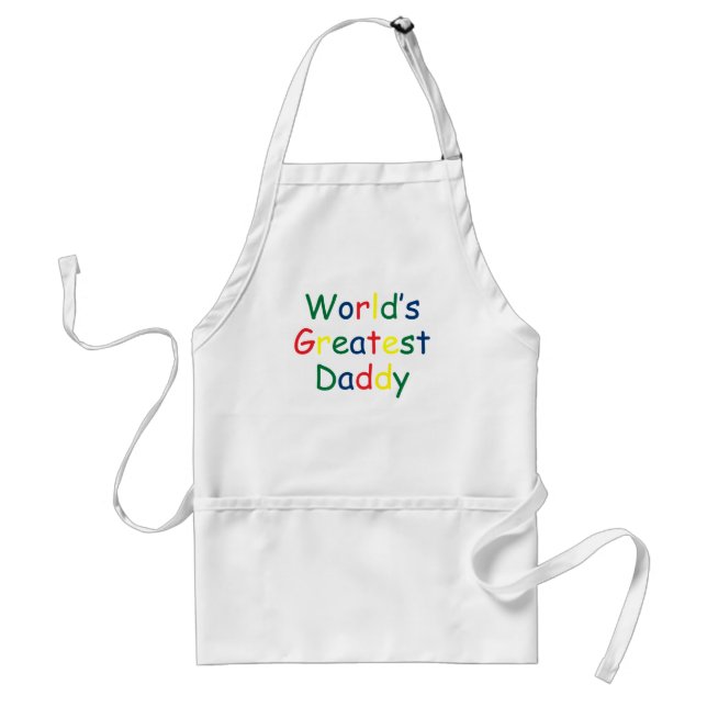 Worlds Greatest Daddy Standard Apron (Front)