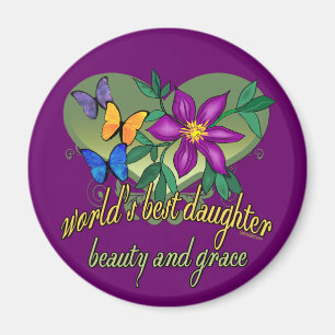 World's Greatest Daughter Gifts Magnet