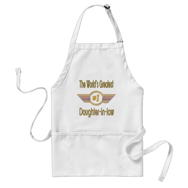 World's Greatest Daughter-in-law Standard Apron (Front)