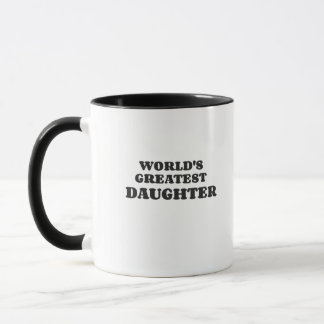 WORLD'S GREATEST DAUGHTER MUG