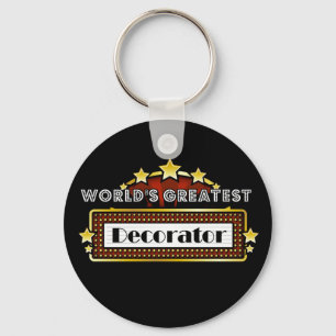 World's Greatest Decorator Key Ring