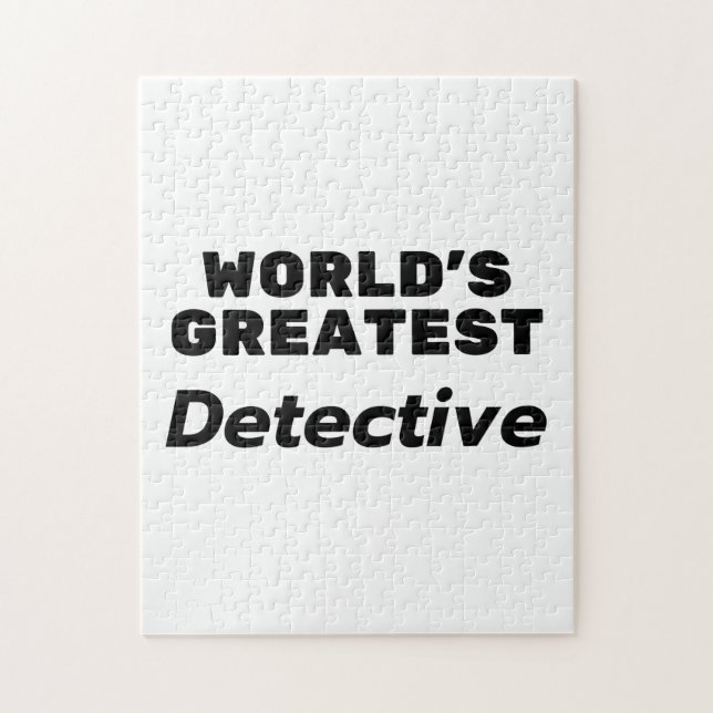 World's Greatest Detective Jigsaw Puzzle (Vertical)
