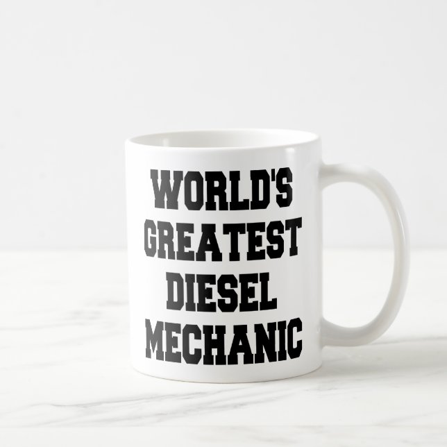 Worlds Greatest Diesel Mechanic Coffee Mug (Right)