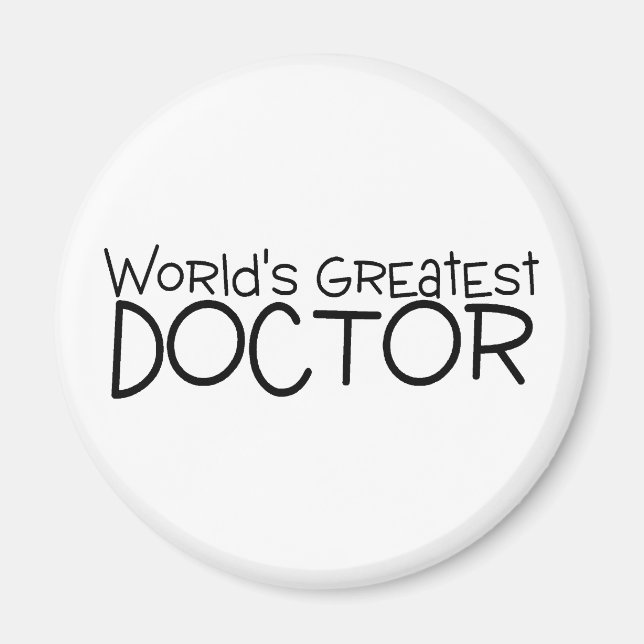 Worlds Greatest Doctor Magnet (Front)