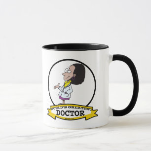 WORLDS GREATEST DOCTOR WOMEN II CARTOON MUG