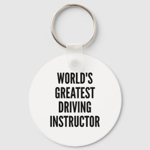 Worlds Greatest Driving Instructor Key Ring