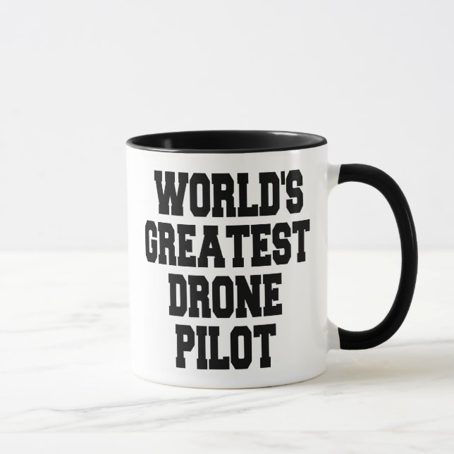 Worlds Greatest Drone Pilot Mug (Right)