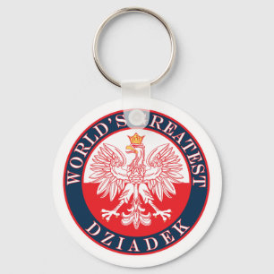 World's Greatest Dziadek Key Ring