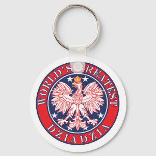 World's Greatest Dziadzia Key Ring
