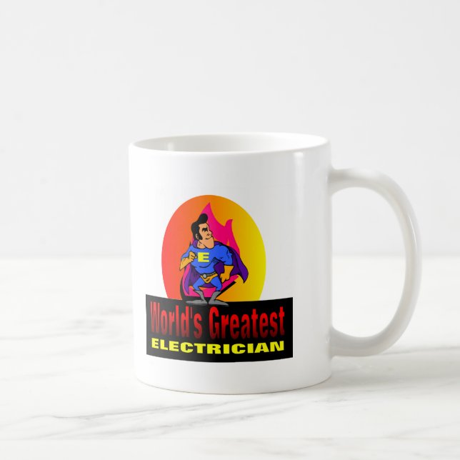 World's Greatest Electrician Coffee Mug (Right)