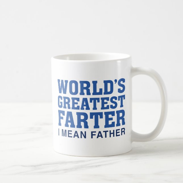 World's Greatest Farter Coffee Mug (Right)
