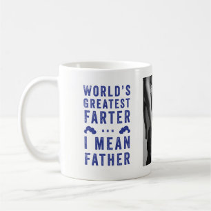 World's Greatest Farter Father's Day Photo Coffee Mug