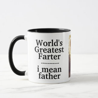 World's Greatest Farter Father's Day Photo Mug