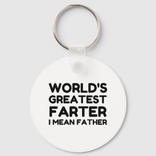 World's Greatest Farter Key Ring