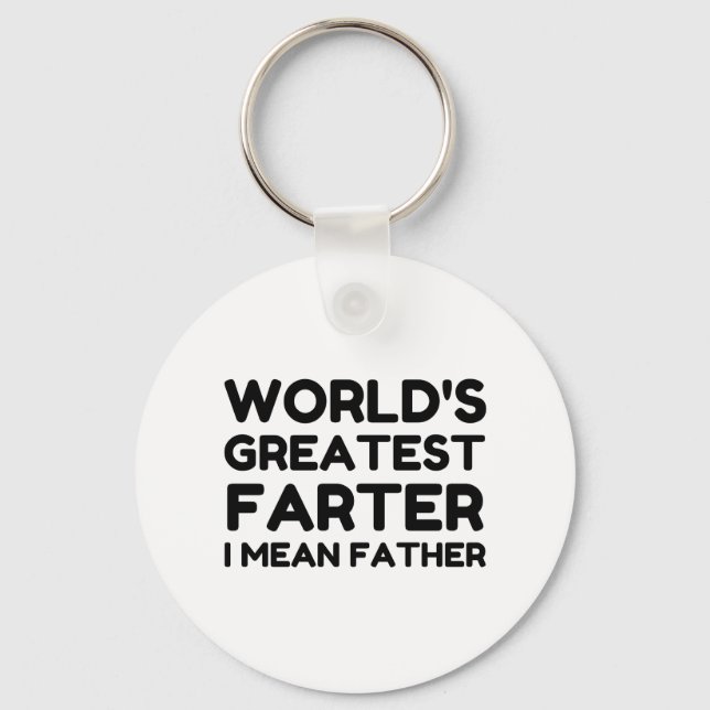 Worlds Greatest Farter Key Ring (Front)