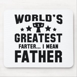 World's Greatest Farter Mouse Pad