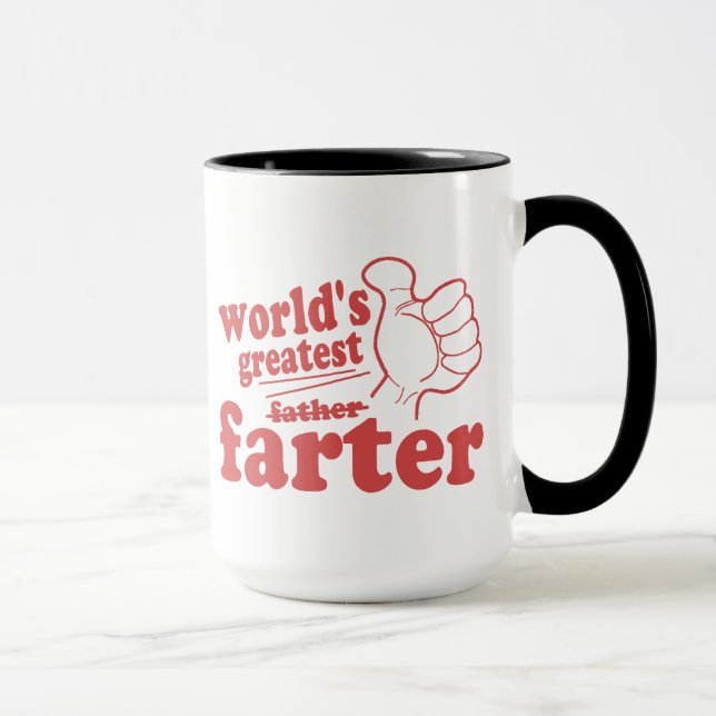 World's Greatest Farter Mug (Right)
