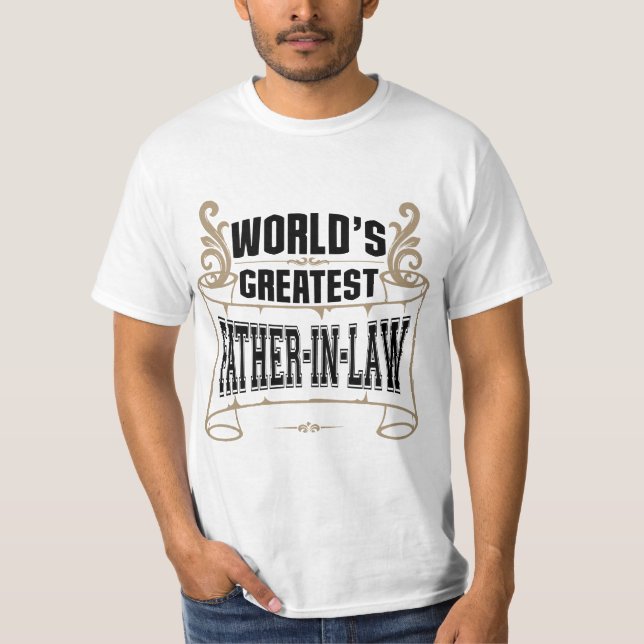 World's Greatest Father-in-Law T-shirt (Front)