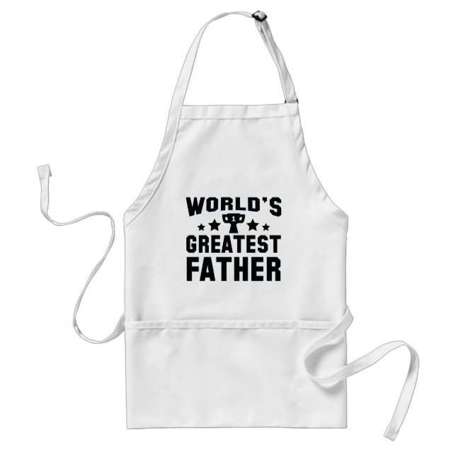World's Greatest Father Standard Apron (Front)