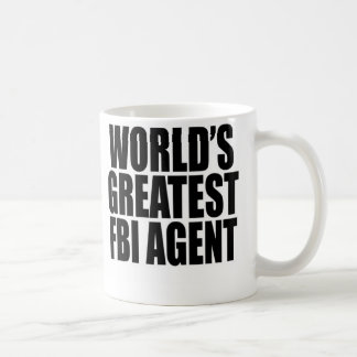 World's Greatest FBI Agent Coffee Mug