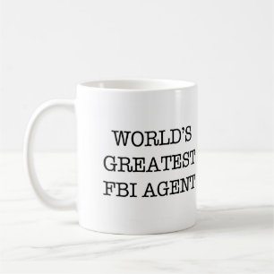 World's Greatest FBI Agent Coffee Mug