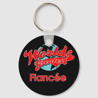 World's Greatest Fiancée Key Ring
