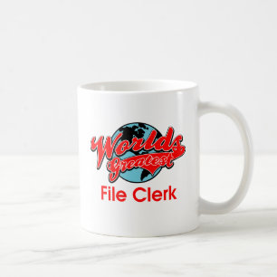 World's Greatest File Clerk Coffee Mug