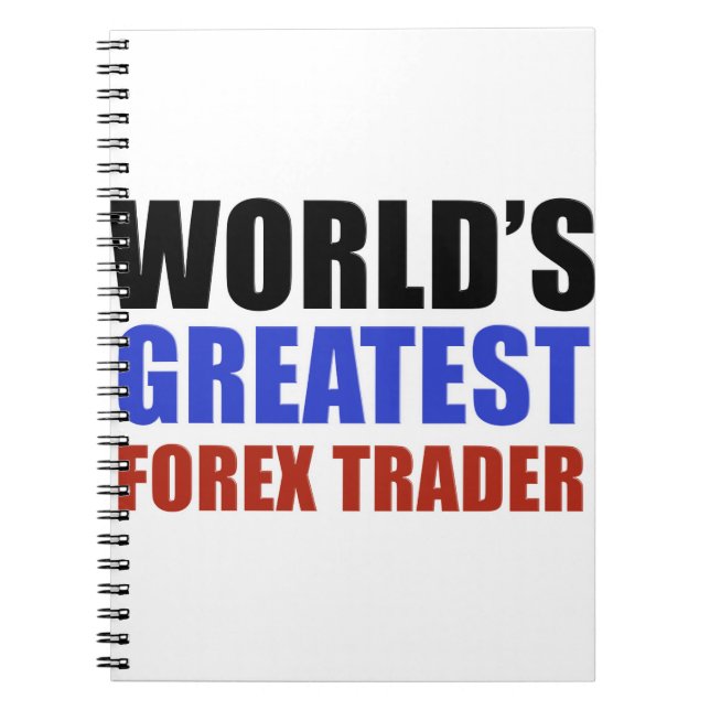World's greatest forex trader notebook (Front)