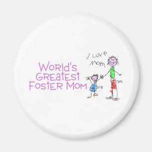 Worlds Greatest Foster Mum Magnet