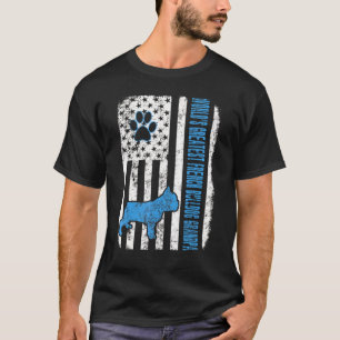 Worlds Greatest French Bulldog Grandpa Dog T-Shirt