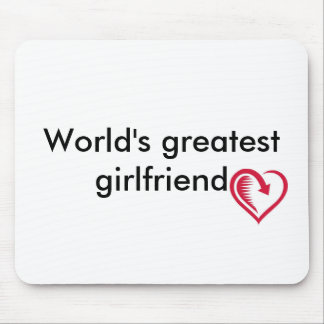 World's greatest girlfriend Mouse pad