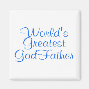 Worlds Greatest GodFather Magnet