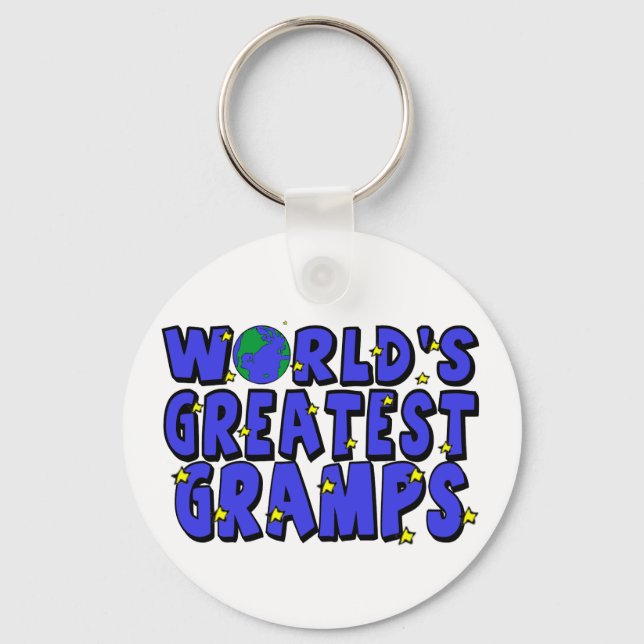 World's Greatest   Gramps Key Ring (Front)