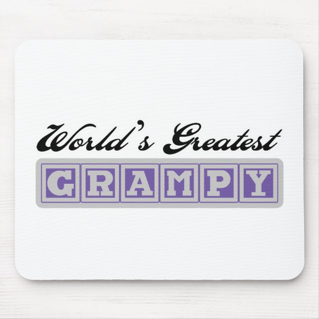 World's Greatest Grampy Mouse Pad (Front)