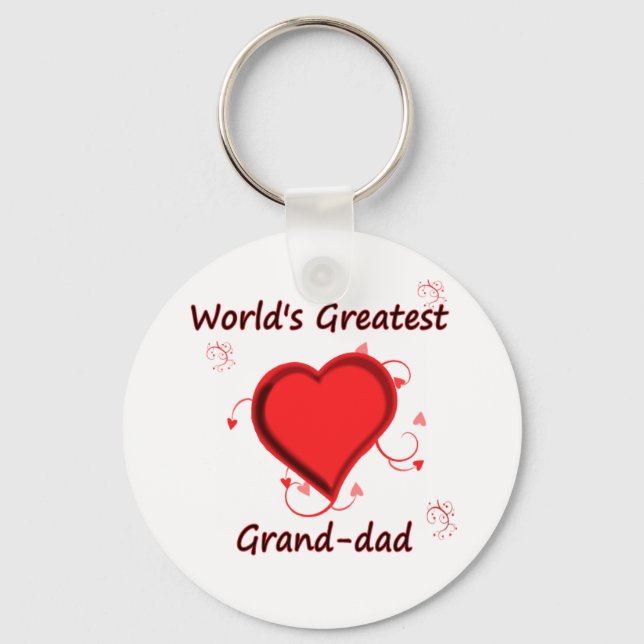 World's Greatest grand-dad Key Ring (Front)