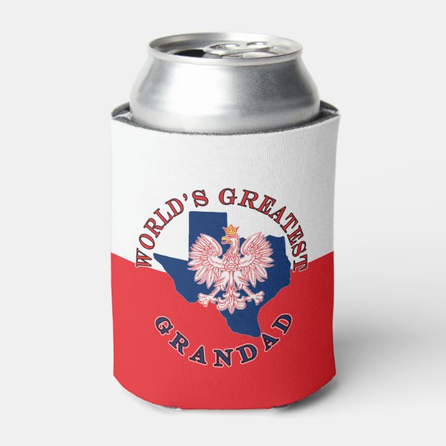 World's Greatest Grandad Can Cooler (Can Front)