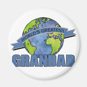 World's Greatest Grandad Magnet