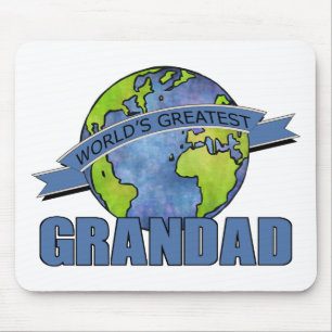 World's Greatest Grandad Mouse Pad